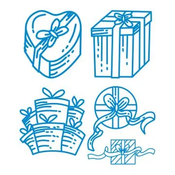 Gift Present Design Graphic Template Vector Stock-Illustration