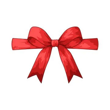 Gift ribbon illustration 库存插图