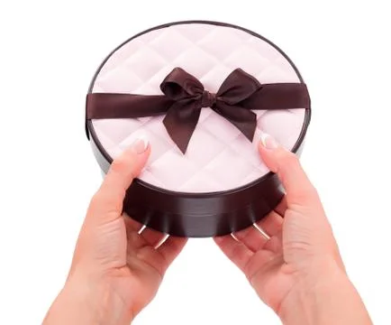 Gift with Ribbon Stock Photos