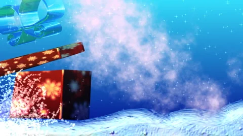 Gift from Santa Video stock 4280795