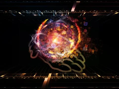 Gift of Science Stock Illustration