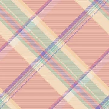 Gift seamless vector texture, color background pattern textile. Mosaic tart.. Stock Illustration