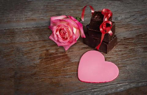 Gift set for the holiday. Stock Photos