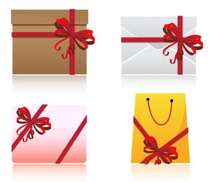 Gift set Stock Illustration