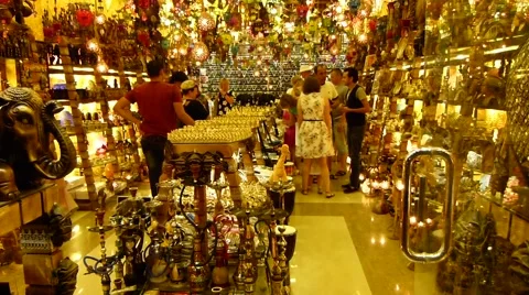 Gift shop Stock Footage 58590421