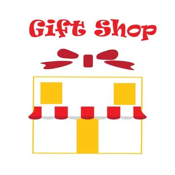 Gift shop Stock Illustration