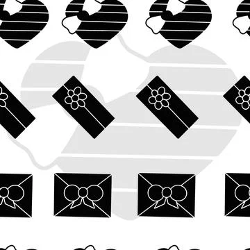 Gift Silhouette Stock Illustration