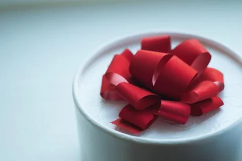 The gift on the table, 스톡 사진