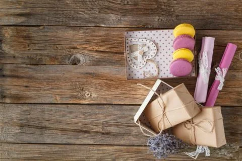 Gift for valentine Stock Photos