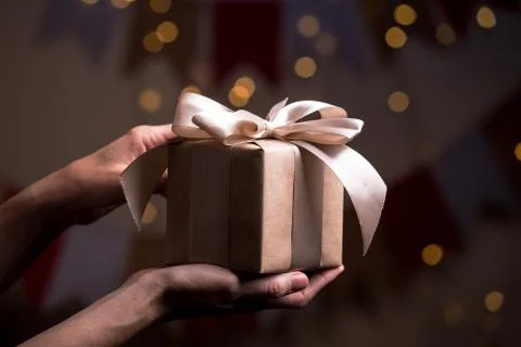 Gift for the valentines day Stock-Fotos