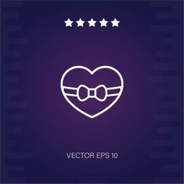 Gift vector icon Stock Illustration