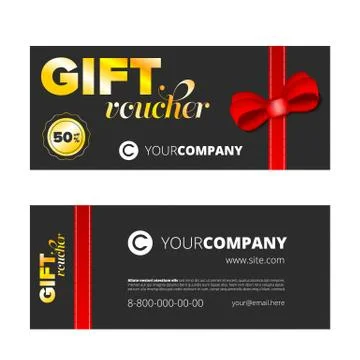 Gift voucher Stock Illustration