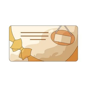 Gift Voucher illustration Stock Illustration
