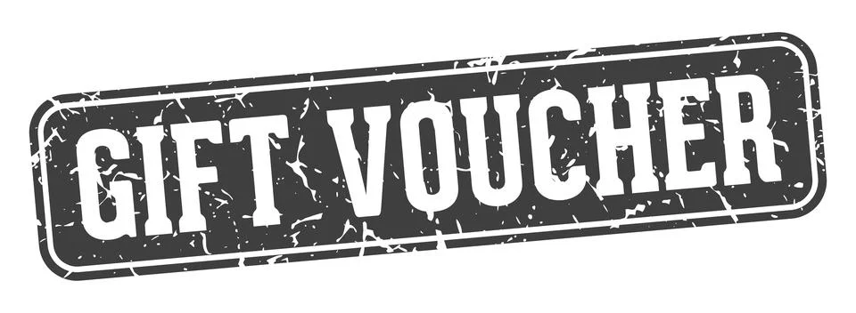 Gift voucher rectangular sign. gift voucher stamp イラスト素材
