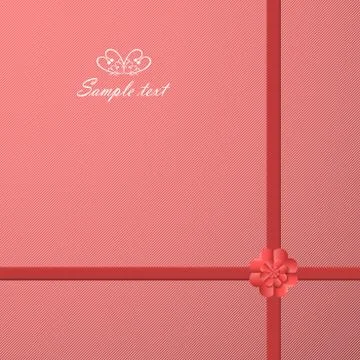 Gift wrap, holidays cover. 库存插图
