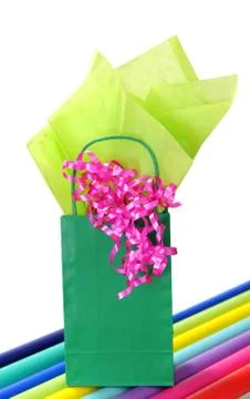 Gift wrap Foto stock