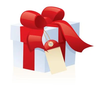 Gift wrapped Stock Illustration