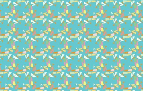 Gift wrapping paper pattern, fabric pattern. Ilustración de archivo