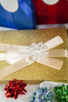 Gift Wrapping Stock Photos