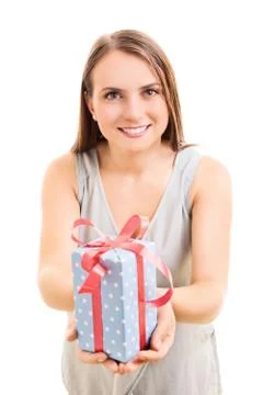 A gift for you Stock Photos