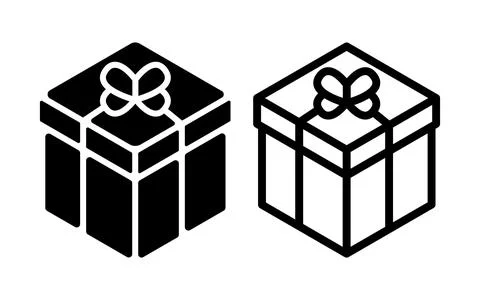 Giftbox icon vector illustration.Ecommerce icon Stock Illustration