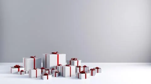 Gifts Background Stock Illustration