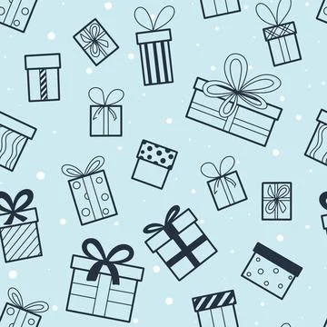 Gifts background vector illustration Ilustración de archivo