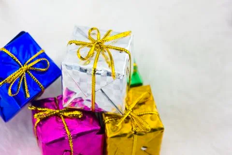 Gifts box Stock Photos
