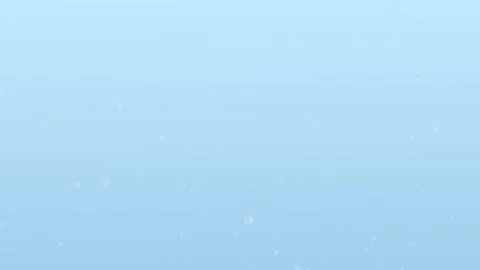Gifts drawn with a white line fall on a light blue gradient background Stock Footage 253706522