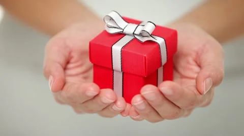 Gifts - gift closeup Stock Footage 12581892