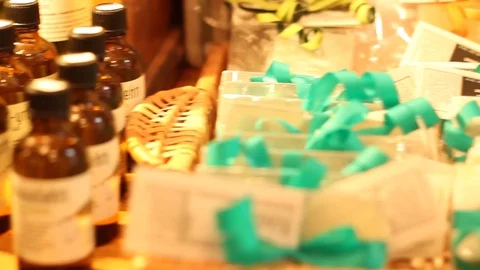 Gifts at the Gift Store Stock Footage 87712695