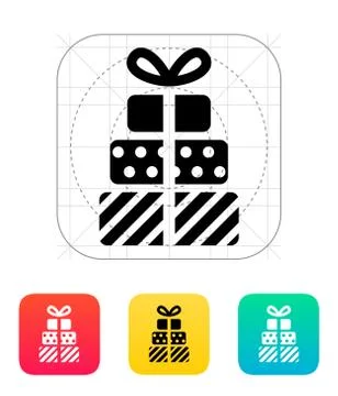 Gifts icon Stock Illustration