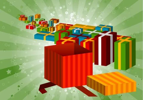 Gifts Stock Illustration