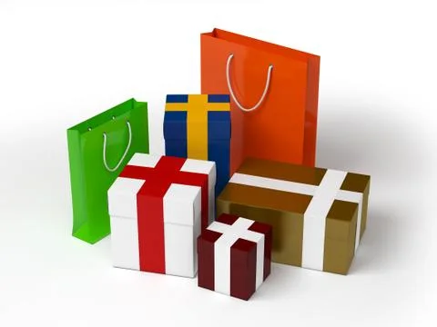 Gifts Stock Illustration