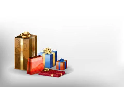 Gifts Illustrazione stock