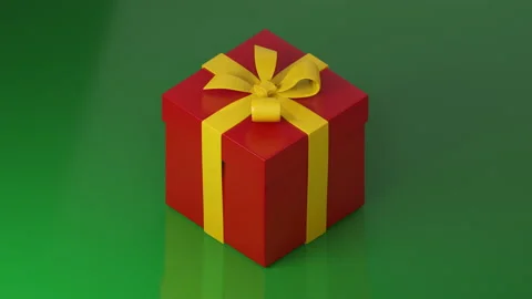 Gifts or present boxes rotation, spinning pattern animation Stock Footage 155709008