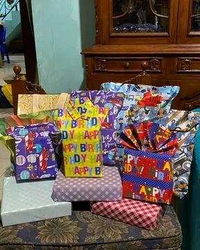 Gifts Foto stock