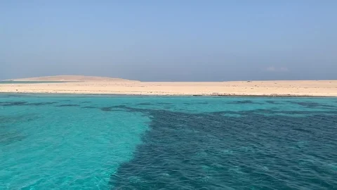 Giftun Island in Hurghada Stock Footage 112528528