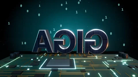 GIGA Technology Concept Stock Footage 340073084