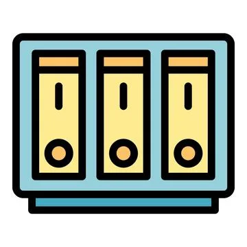 Gigabyte icon vector flat イラスト素材