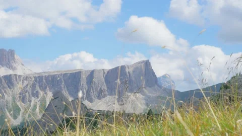 Gigantic flat Dolomite peak Stock Footage 171622655