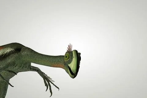 Gigantoraptor Stock Illustration