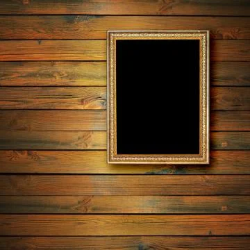 Gilded frame Stock Photos