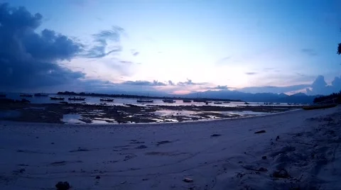 Gili Sunrise Stock Footage 67210497