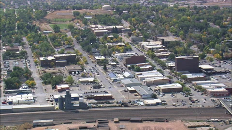 Gillette aerial Stock Footage 65440690