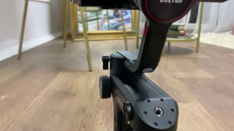 Gimbal, steadicam. Stabilization for camera. Video stock 231478650