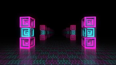 Gimbals - Seamless VJ Loop Stock-Footage 73337596