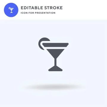 Gimlet icon vector, filled flat sign, solid pictogram isolated on white, logo Illustration