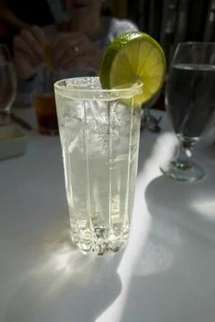 A gin and tonic Stock Photos