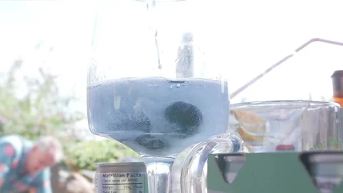 Gin and Tonic Summer Stock Footage 135684585